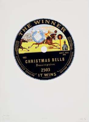 Christmas Bells (Silkscreen print with John Vince)